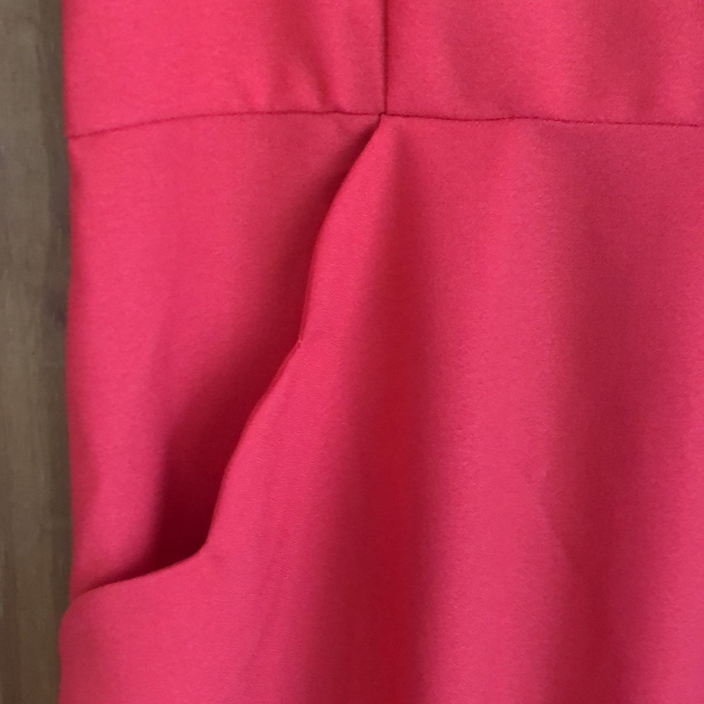 Market and Spruce dress. Coral Red in color size S - Picture 3 of 6